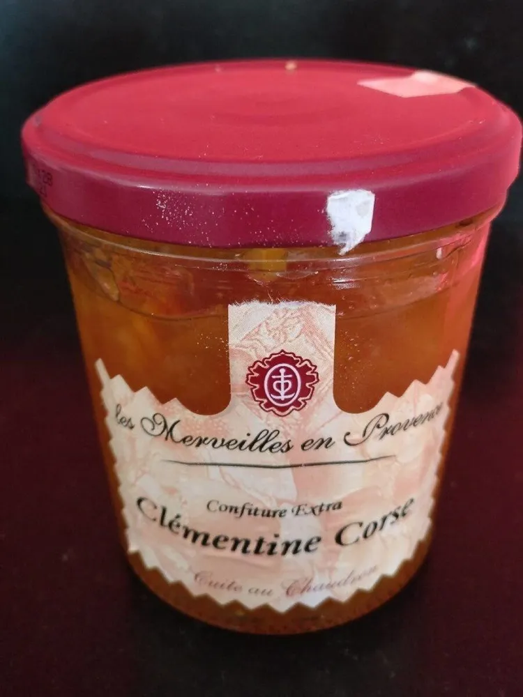 Confiture extra Clémentine Corse