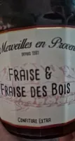 Confiture Fraise et fraise ded bois