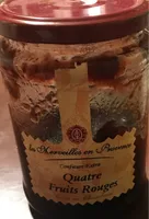 Confiture 4 fruits rouges