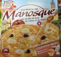 Pizza chèvre-miel mozzarella emmental