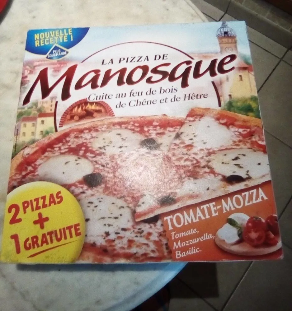 Pizza tomate-mozza