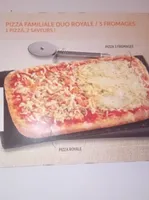 Pizza familiale duo royale 3fromage