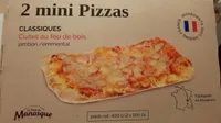 2 mini Pizzas
