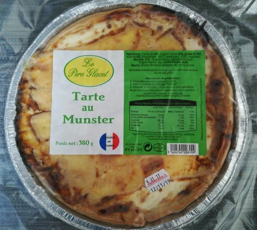 Tarte au Munster