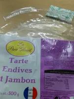 Tarte endive et jambon