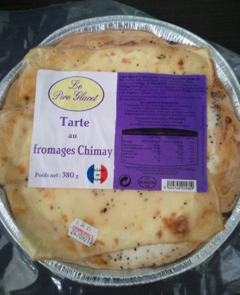 Tarte au fromage Chimay