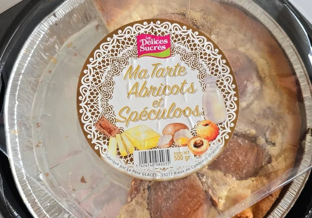 ma tarte abricots et spéculoos