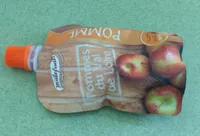 Purée de pommes en gourde