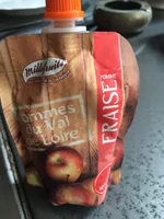 Compote pomme fraises