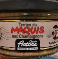 Terrine du maquis aux champignons