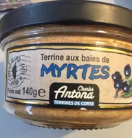 Terrine aux baies de myrtes