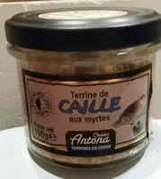 Terrine de caille aux myrtes