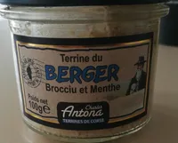 Verrine du Berger au brocciu et à la menthe
