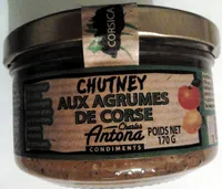 Chutney aux agrumes de corse