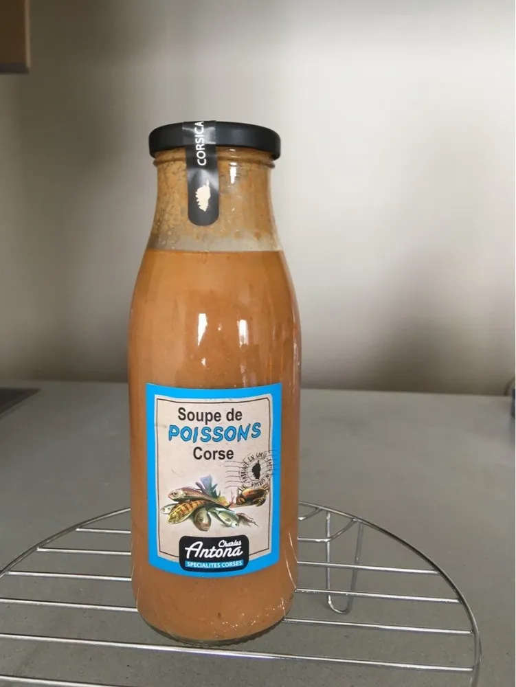 Charles Antona Soupe de Poissons Corse 450 ml Lot de 2
