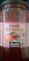 Confiture fraise clémentine