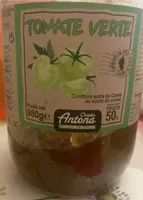 Confiture tomate verte