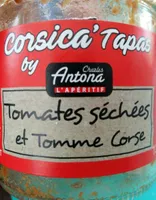 Corsica Tapas Tomates séchées et Tomme Corse