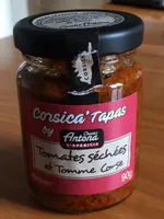 Tomates séchées et Tomme Corse