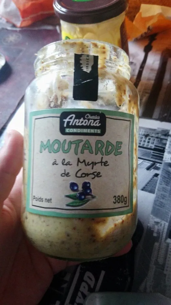 Moutarde à la Myrte de Corse