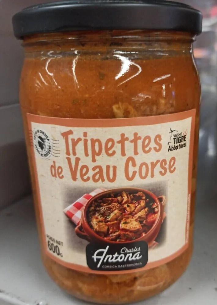 Tripettes de veau corse