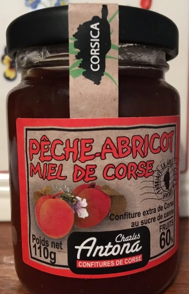 Pêche abricot miel de corse