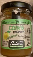 Confiture coing romarin
