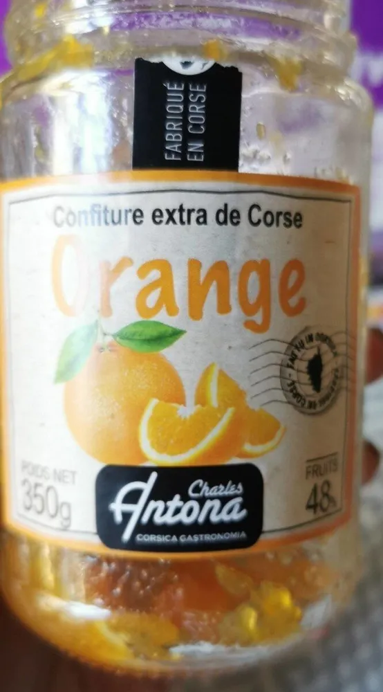 Confiture extra de Corse - Orange