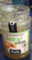 Confiture cedrat corse