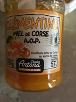 Confiture clémentine miel de Corse