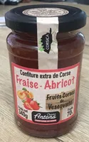 Confiture fraise abricot