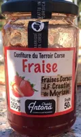 Confiture du terroir Corse Fraises