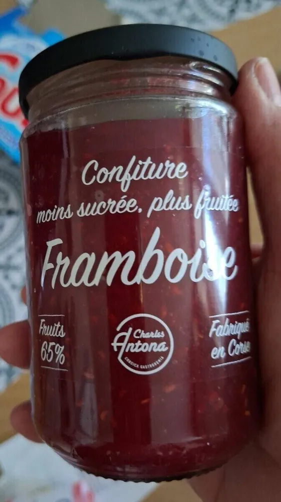 Confiture de framboises