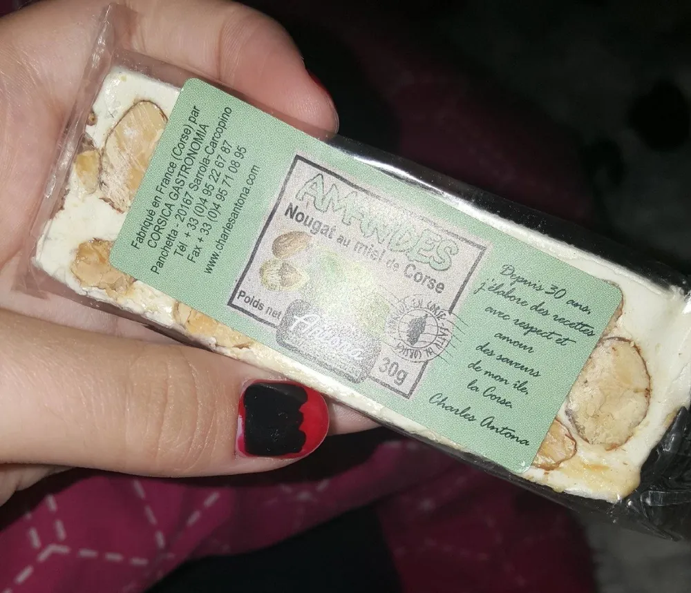Nougat au miel de corse