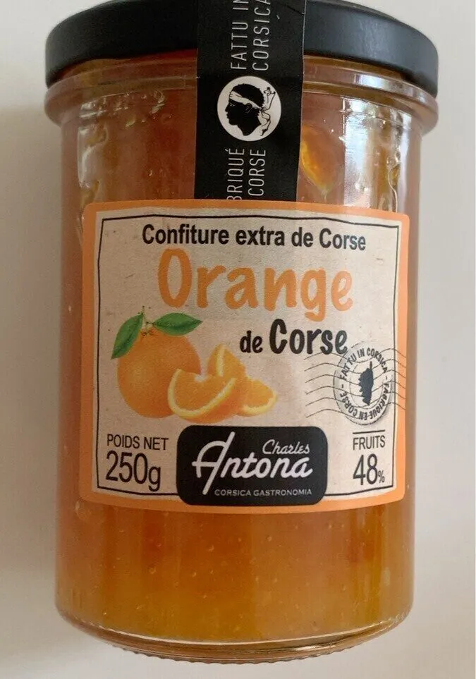Confiture extra de Corse à l’orange