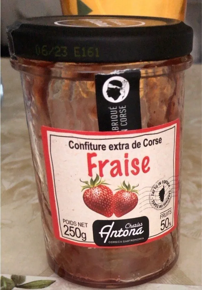 Confiture extra de Corse fraise