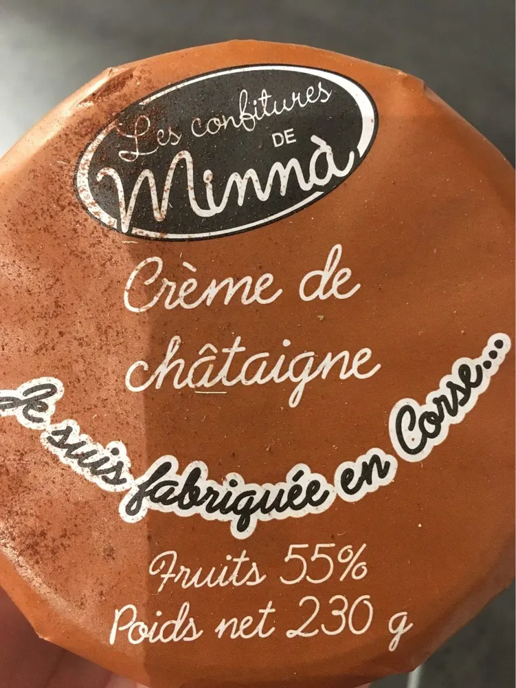Crème de châtaigne