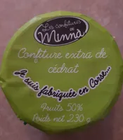 Confiture extra de cédrat