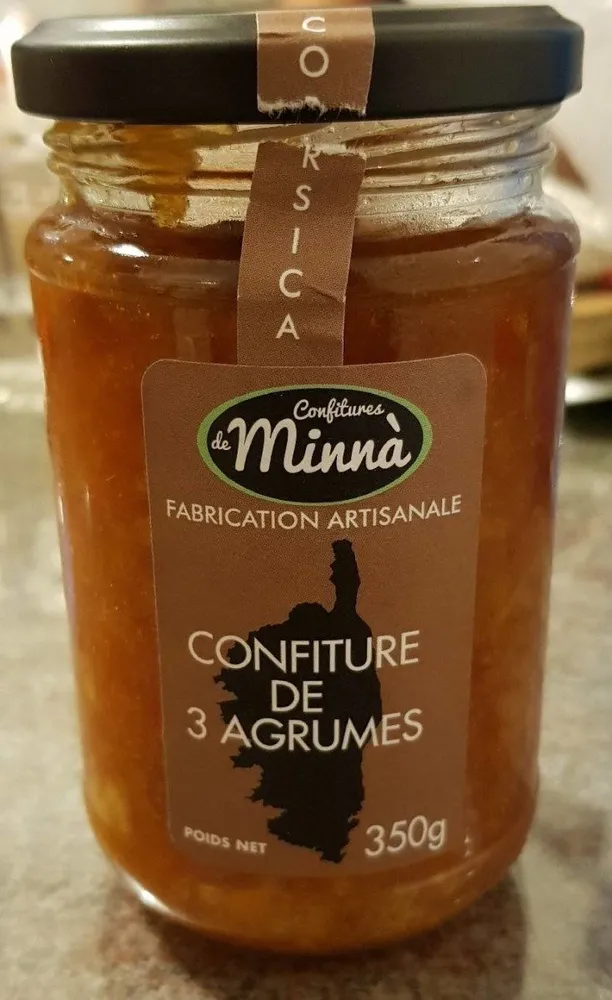 Confiture de 3 Agrumes