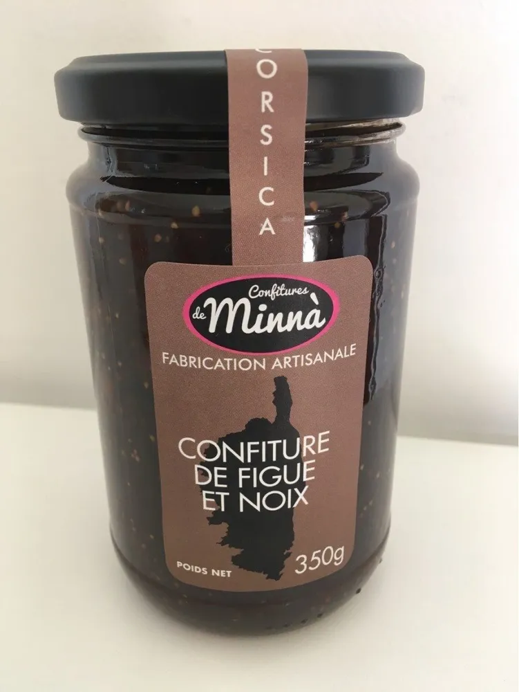 Confiture de figue et noix