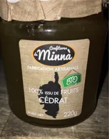 Confiture de Minnà 100%Cedrat