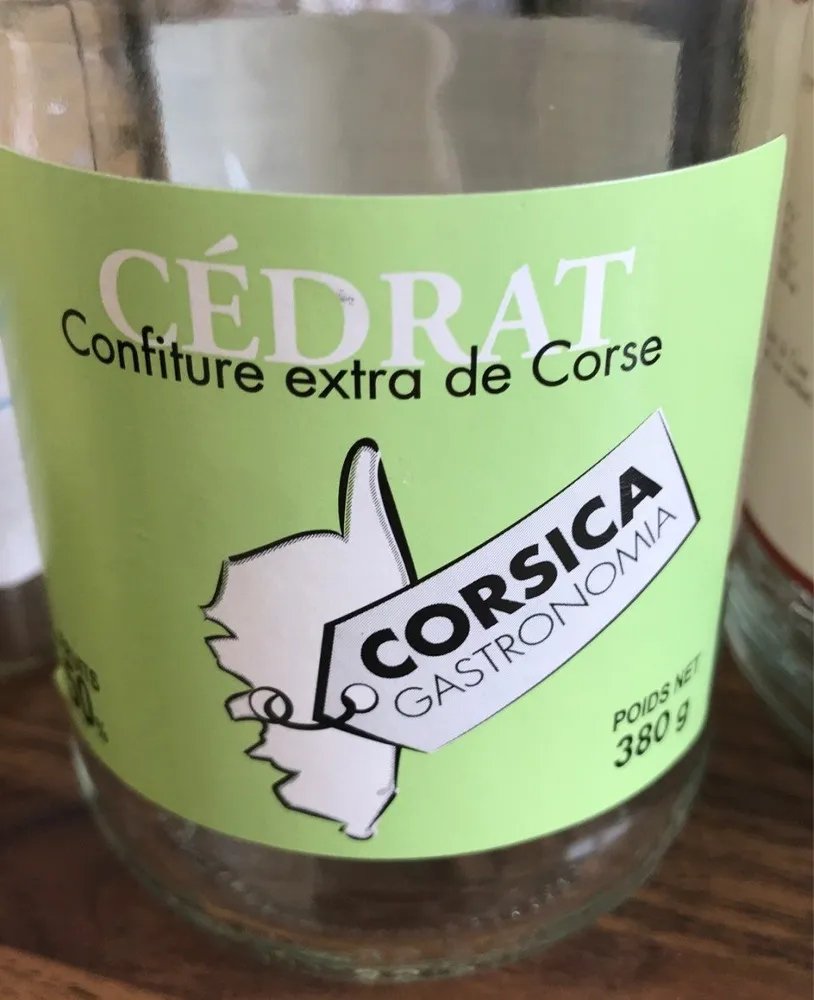 Confiture de cédrat