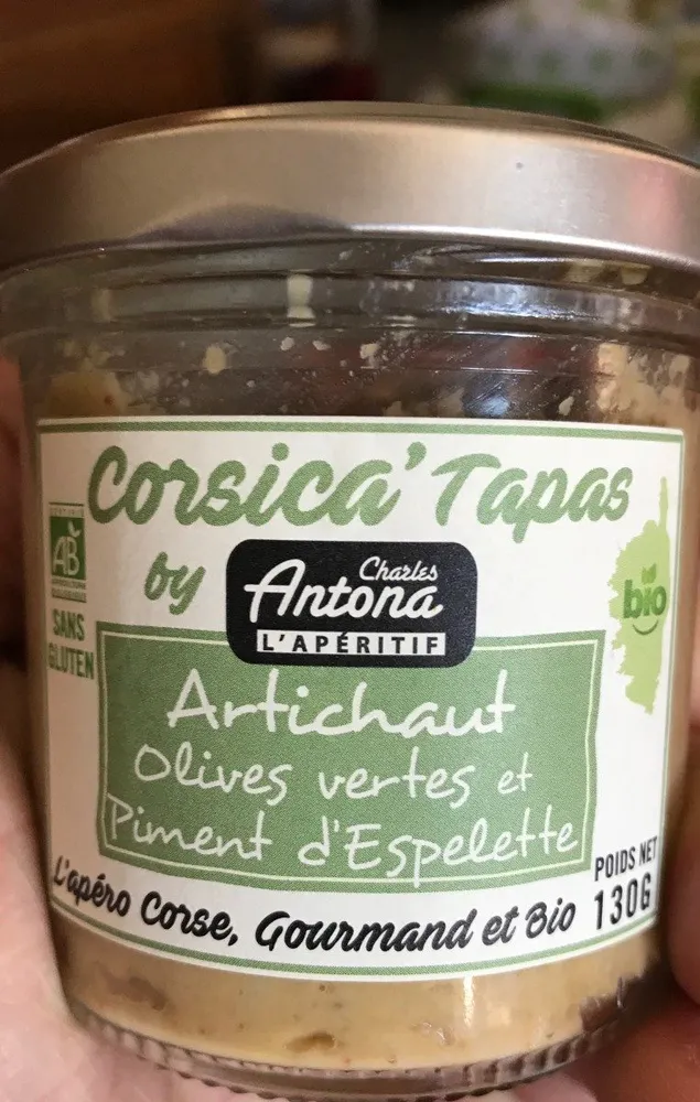 Corsica'tapas - Artichaut Olives vertes et Piment d’Espelette