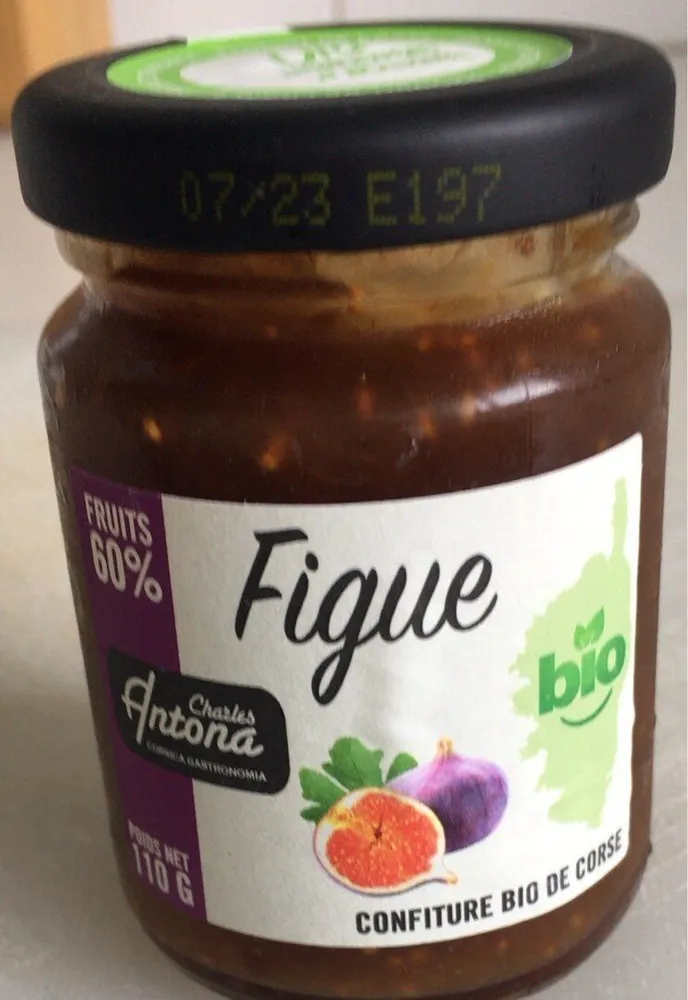 Confiture bio de corse