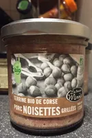 Terrine bio corse porc noisettes grillees