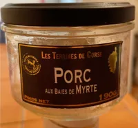Porc aux baies de myrte