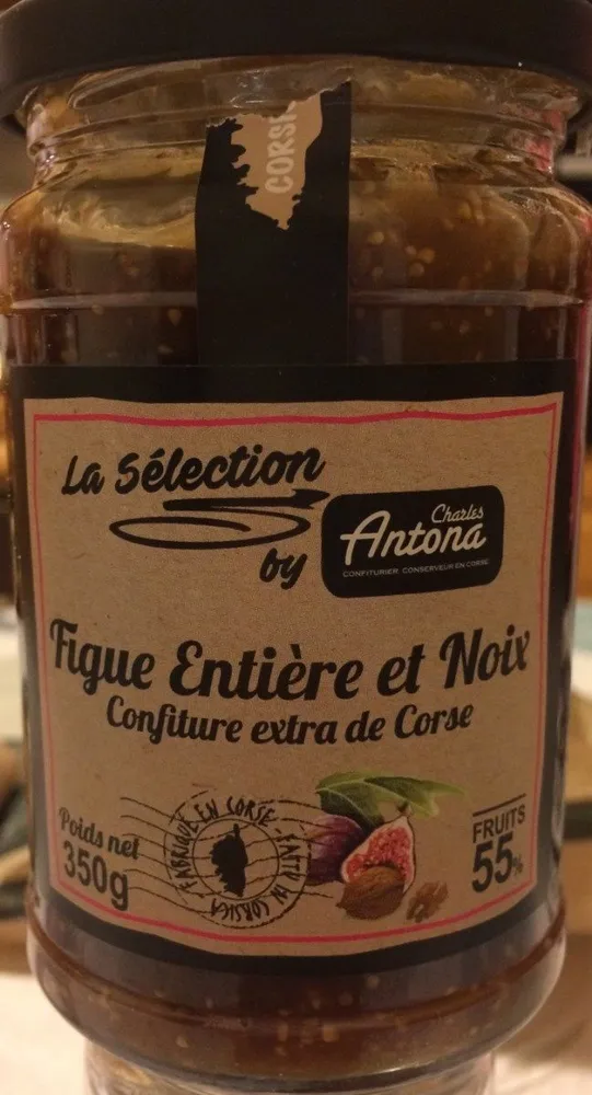 Confiture extra de Corse - figue entiere et noix