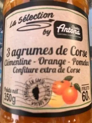 Confiture 3 agrumes de corse