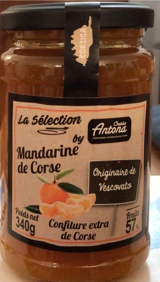 Confiture mandarine corse