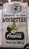 Canistrelli de Corse noisettes